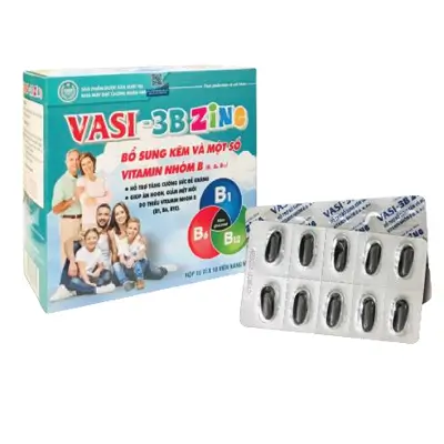 VASI-3B ZINC - Hỗ trợ bổ sung Magie và vitamin nhóm B (B1, B6, B12)